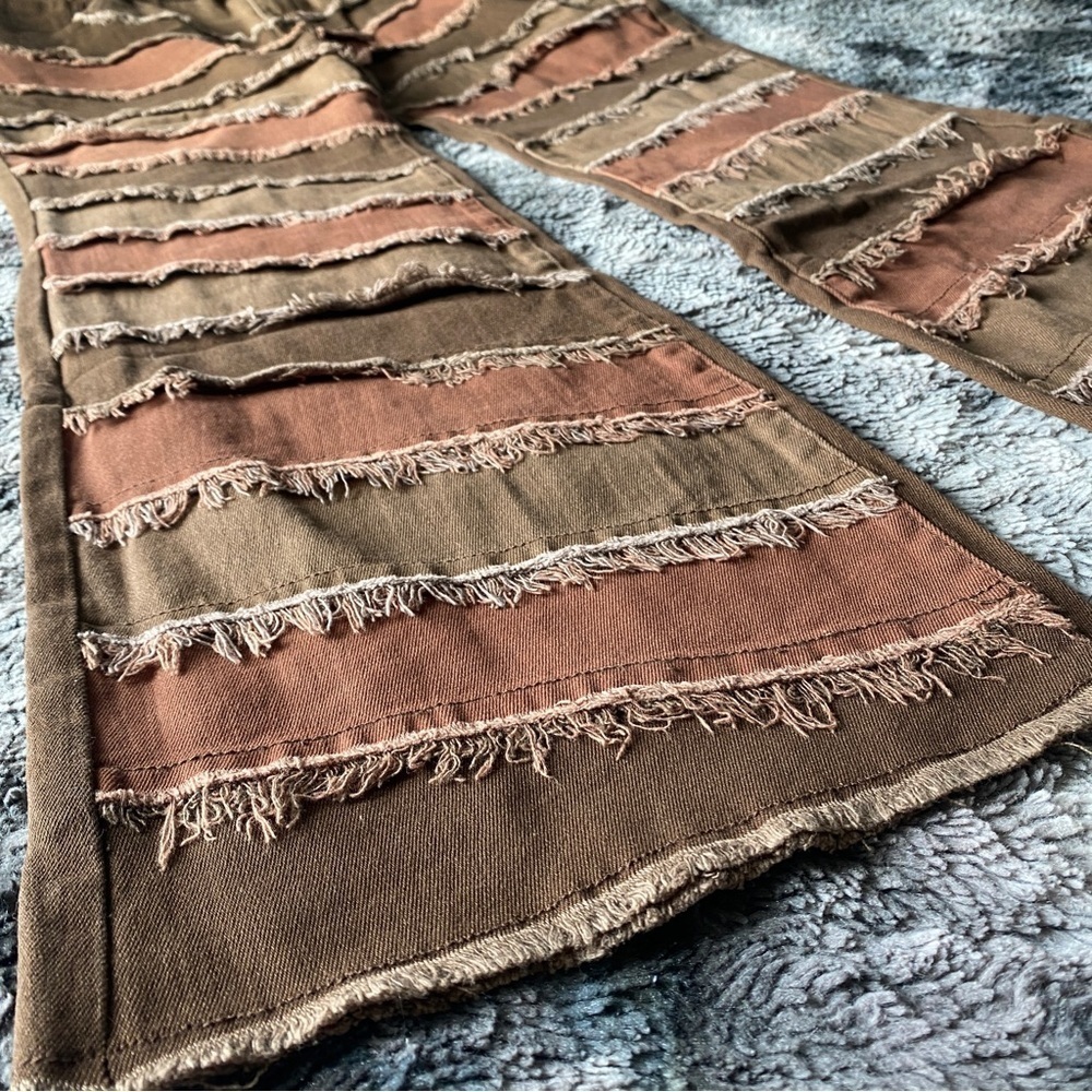 Dolls Kill Ride The Wind Patchwork Jean - Picture 8 of 11